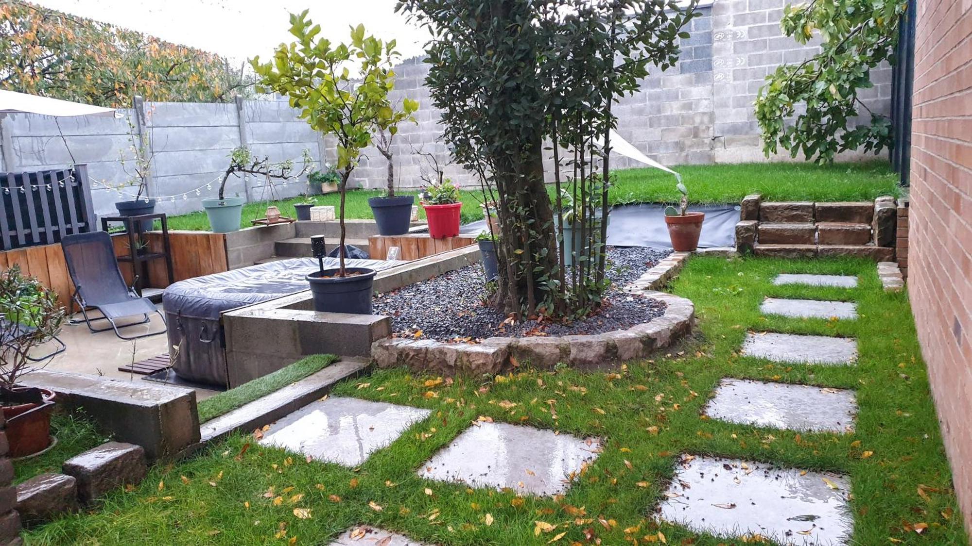 Gary Suite - Studio Cosy, Spa Et Jardin Privatif A 4 Min De Cambrai Awoingt Екстер'єр фото
