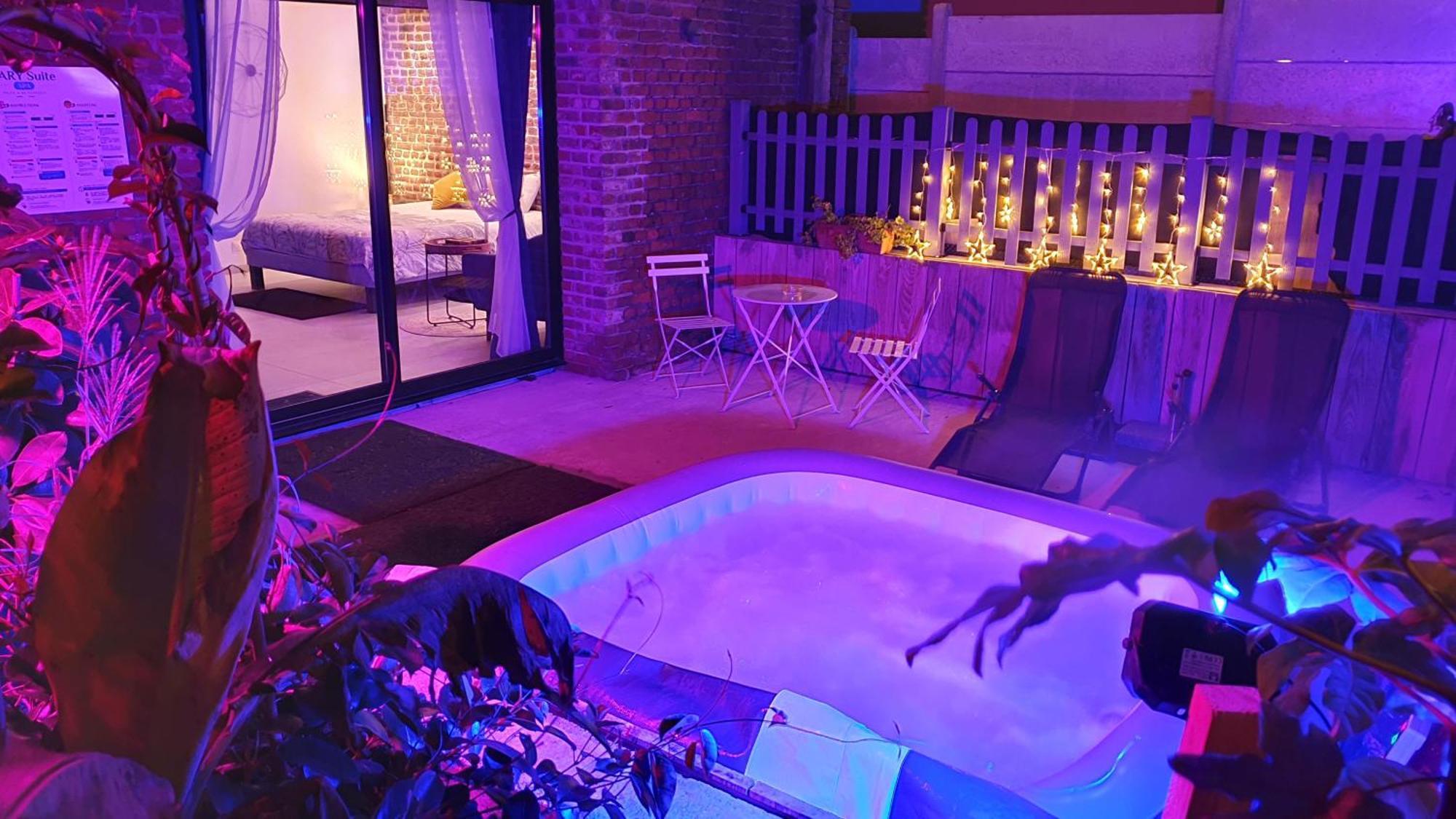 Gary Suite - Studio Cosy, Spa Et Jardin Privatif A 4 Min De Cambrai Awoingt Екстер'єр фото
