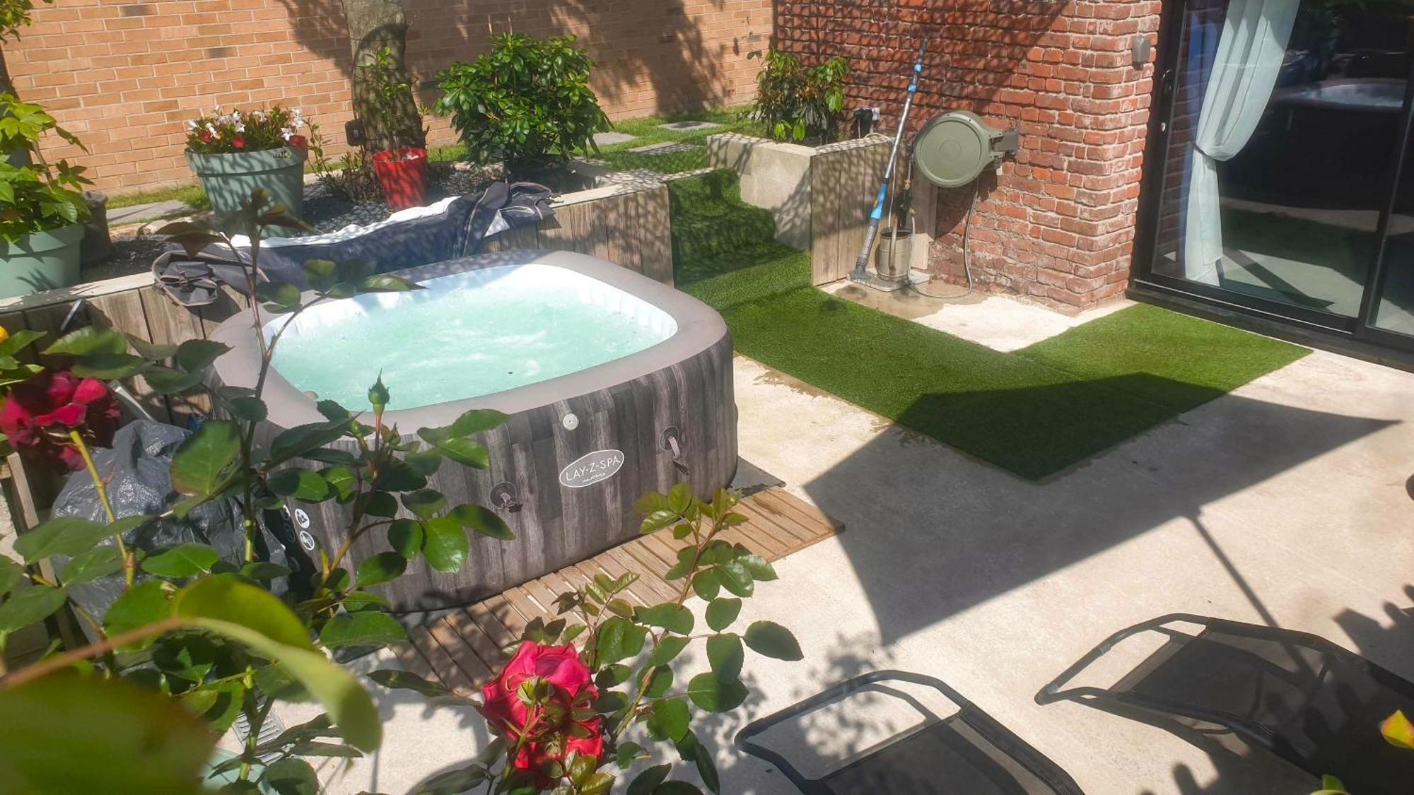Gary Suite - Studio Cosy, Spa Et Jardin Privatif A 4 Min De Cambrai Awoingt Екстер'єр фото
