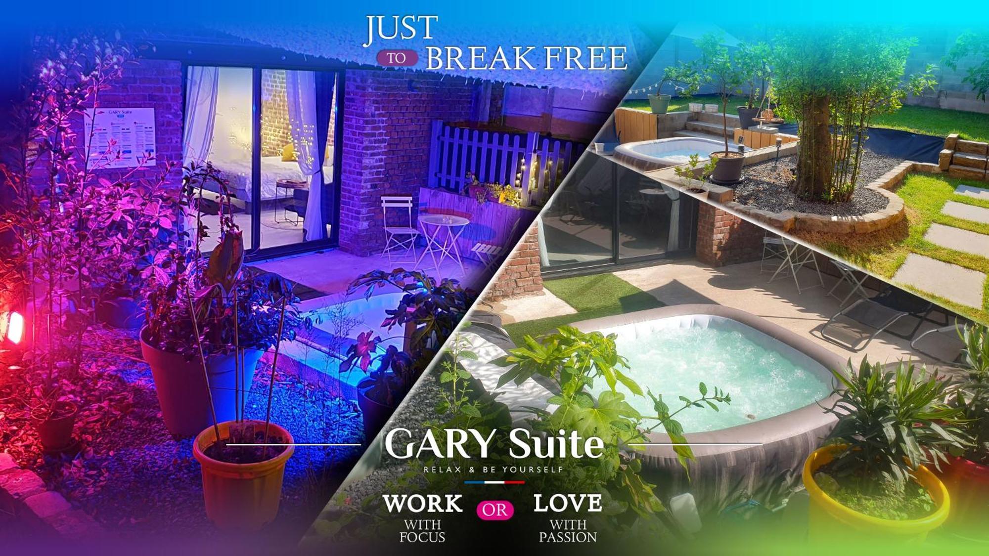 Gary Suite - Studio Cosy, Spa Et Jardin Privatif A 4 Min De Cambrai Awoingt Екстер'єр фото